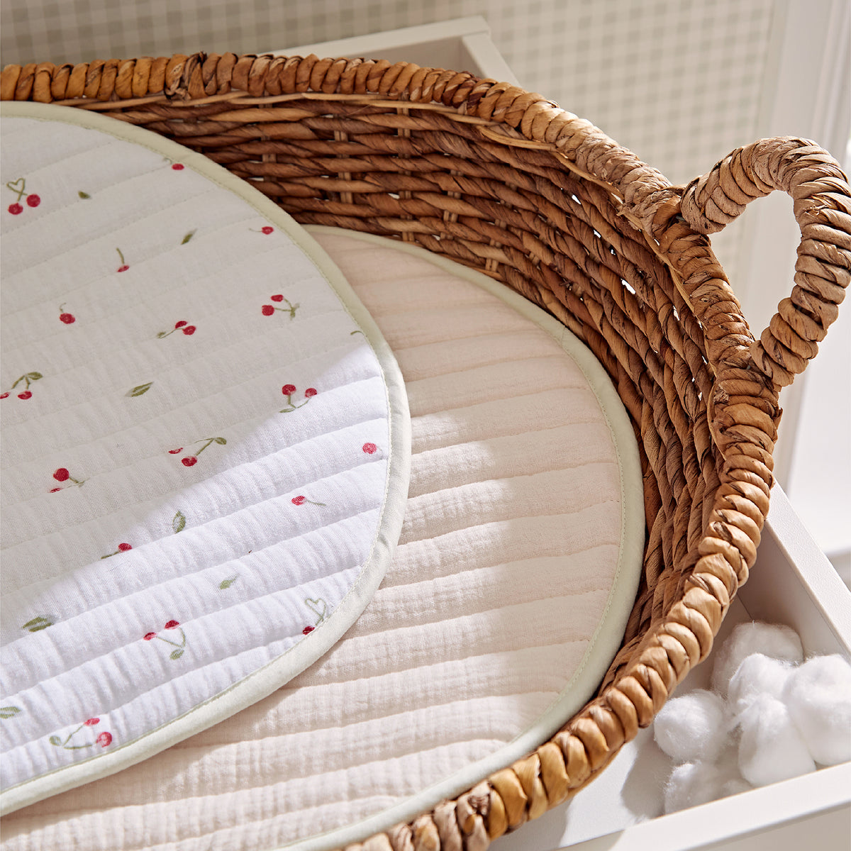 2 Pack Travel Changing Pad - Ditsy Cherry