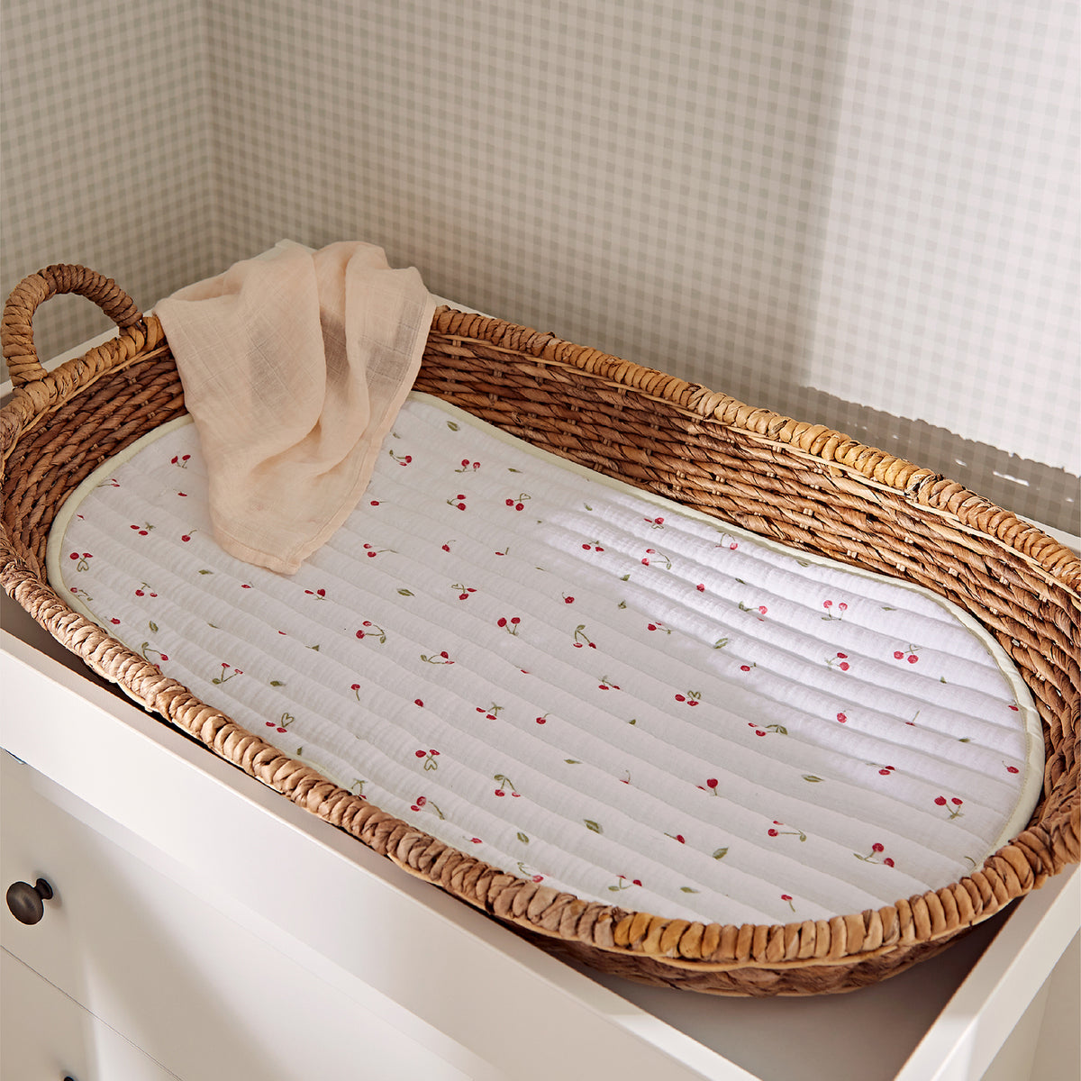 2 Pack Travel Changing Pad - Ditsy Cherry