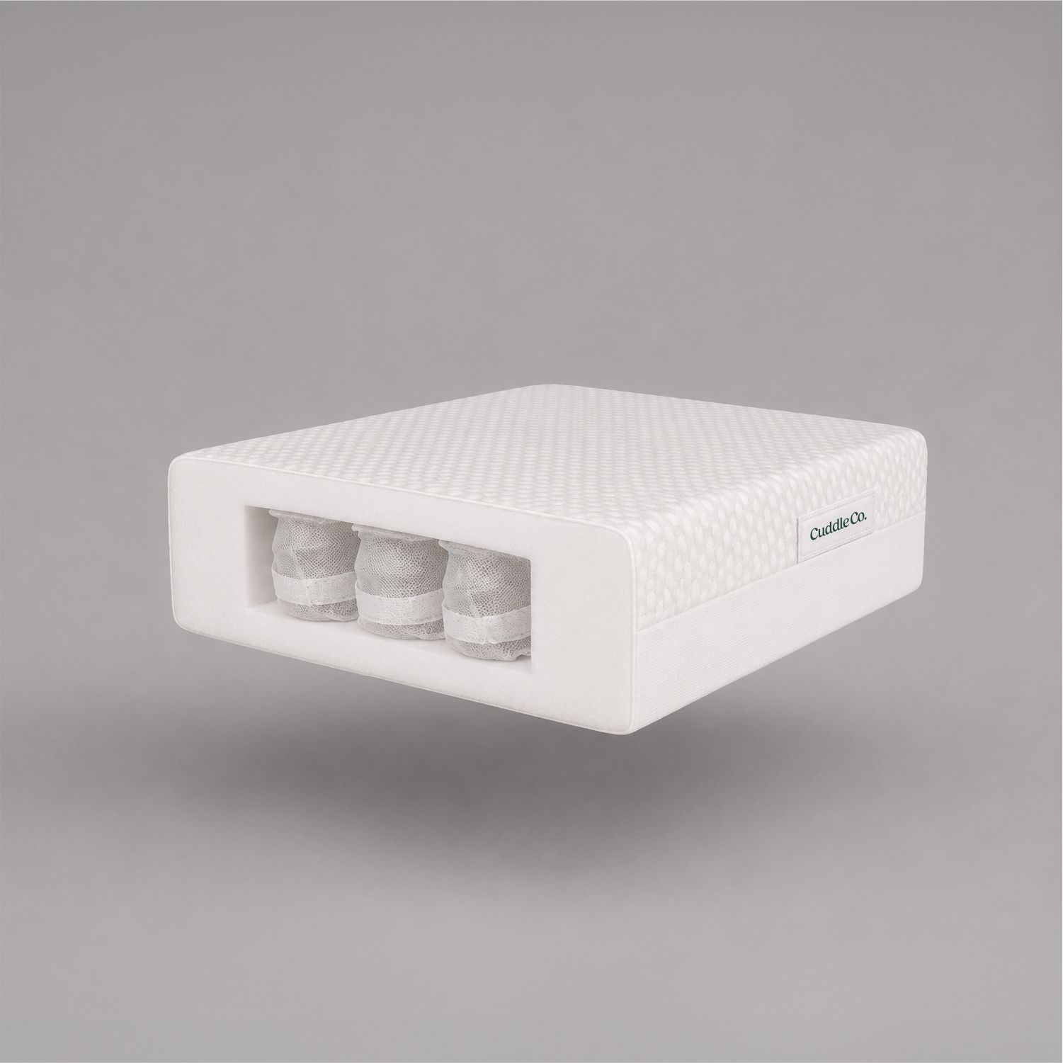 Signature Hypo-Allergenic Bamboo Pocket Sprung Cot Bed Mattress 140 x 70cm