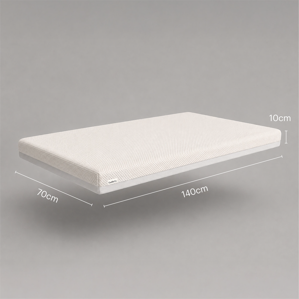Signature Hypo-Allergenic Bamboo Pocket Sprung Cot Bed Mattress 140 x 70cm