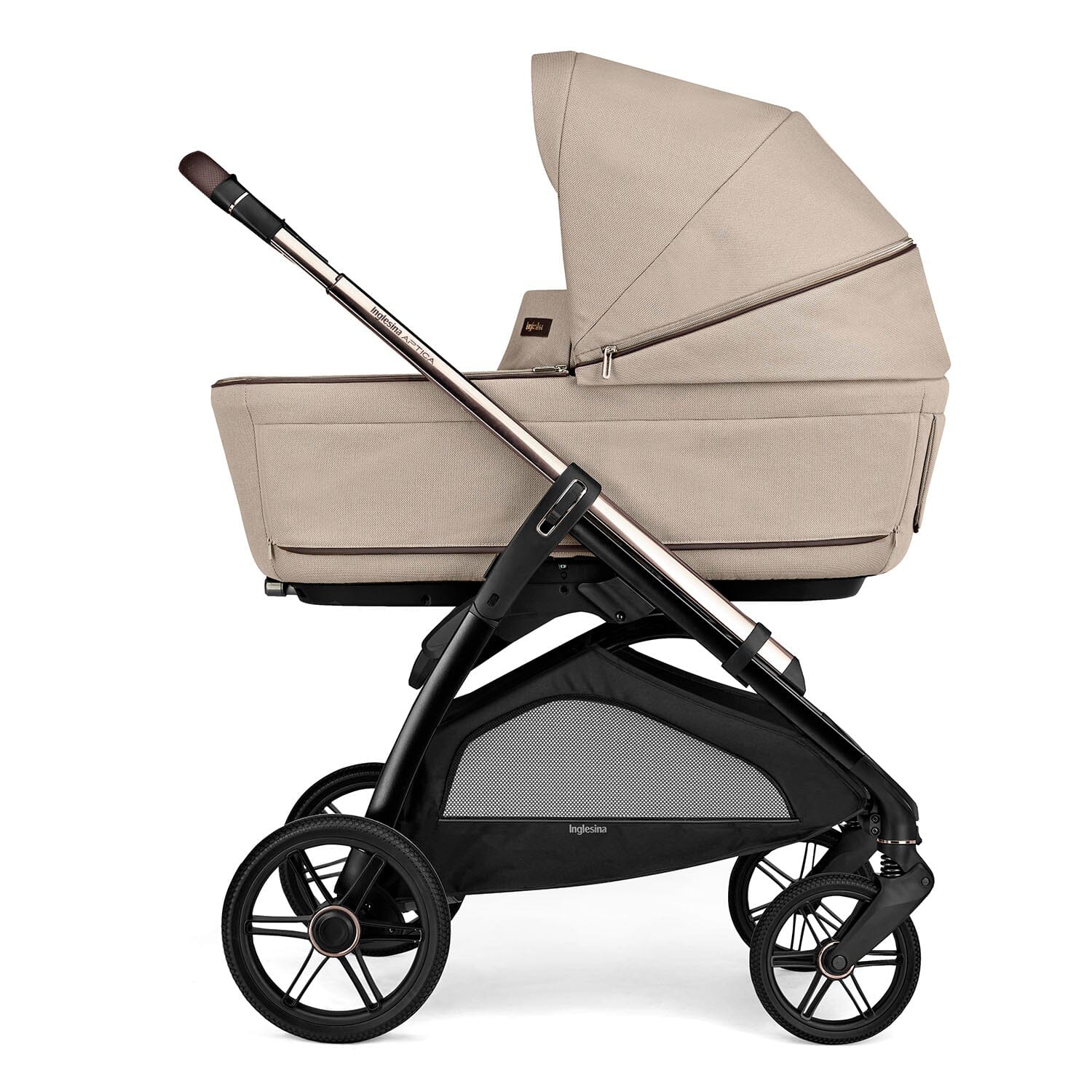 Inglesina Aptica Quattro Travel System - Pashmina Beige Strollers Inglesina 