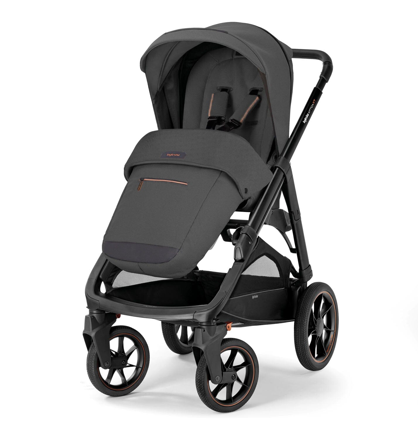 Inglesina Aptica XT Quattro Travel System - Magnet Grey Strollers Inglesina 
