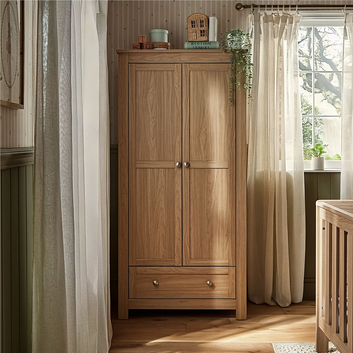 Burford Wardrobe Oak