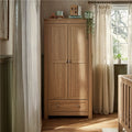 Burford Wardrobe - Oak Furniture Singles CuddleCo 