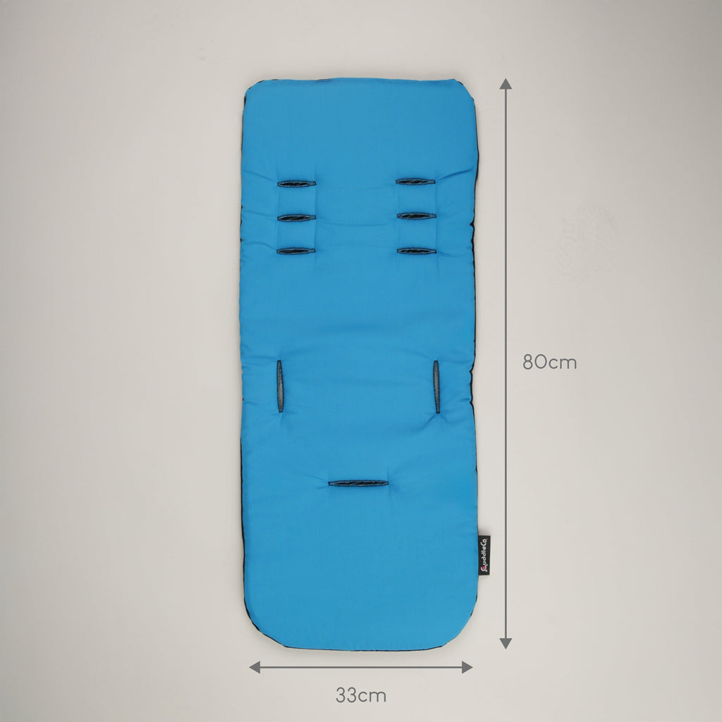 Comfi-Cush Memory Foam Stroller & Pram Liner - Sky Blue/Black Other CuddleCo 