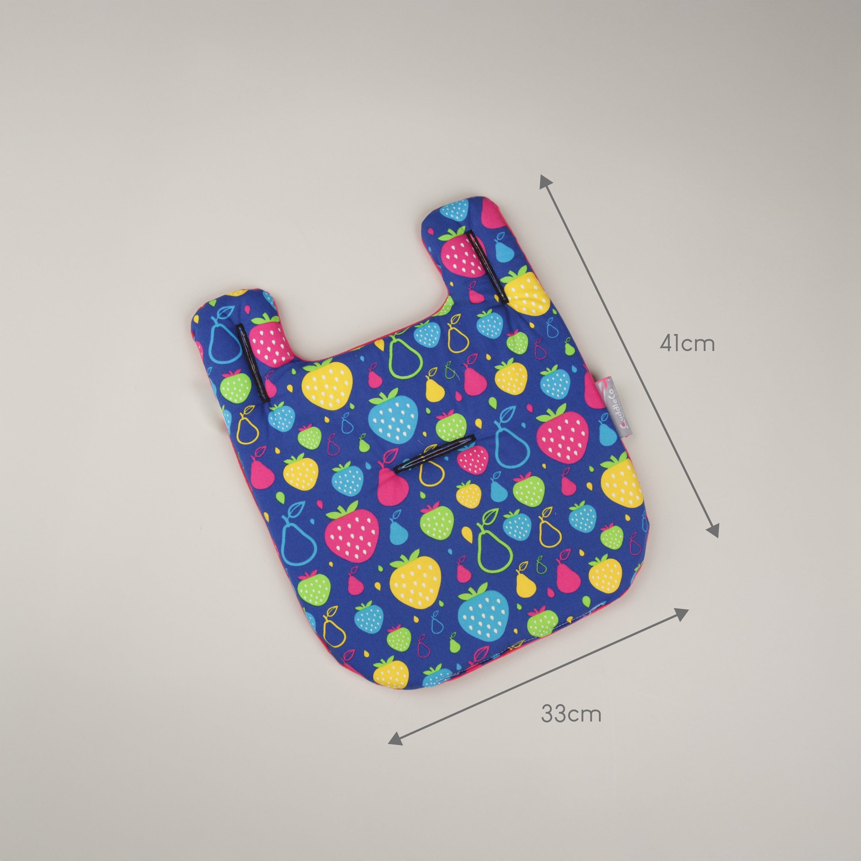 Comfi-Cush Mini Memory Foam Stroller Cushion - Fruity Tutti CuddleCo 
