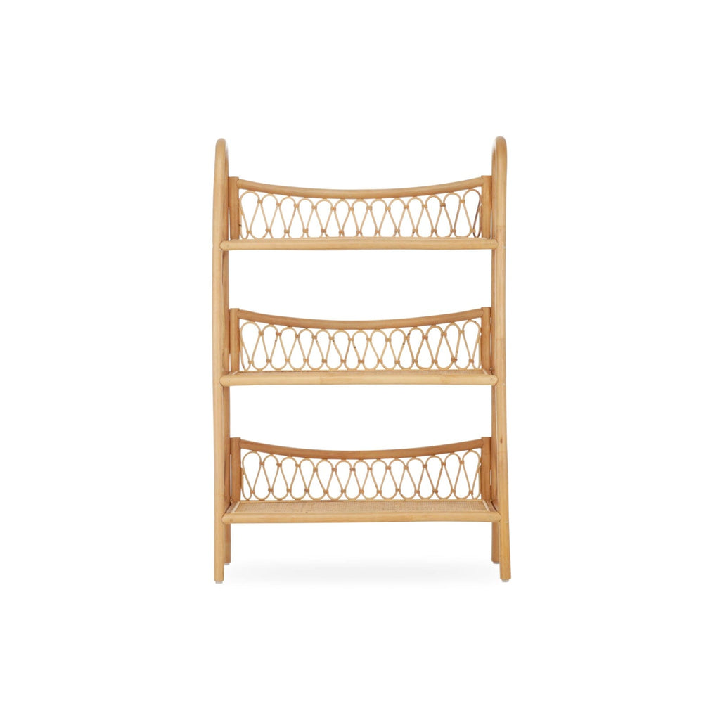 Aria 3 Tier Shelving Unit - Rattan Furniture Singles CuddleCo 