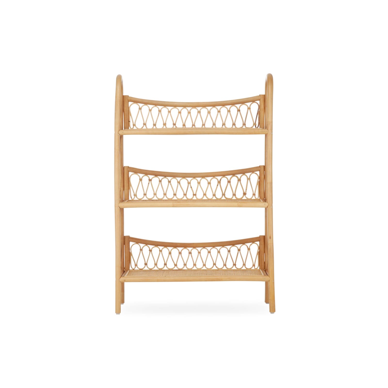 Aria 3 Tier Shelving Unit - Rattan Furniture Singles CuddleCo 