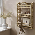 Aria Wave Bookshelf - Rattan Furniture Singles CuddleCo 