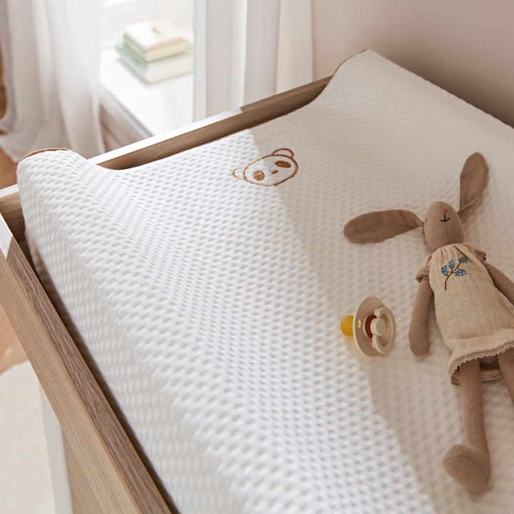 Bamboo Changing Mat Natural CuddleCo - Main Image