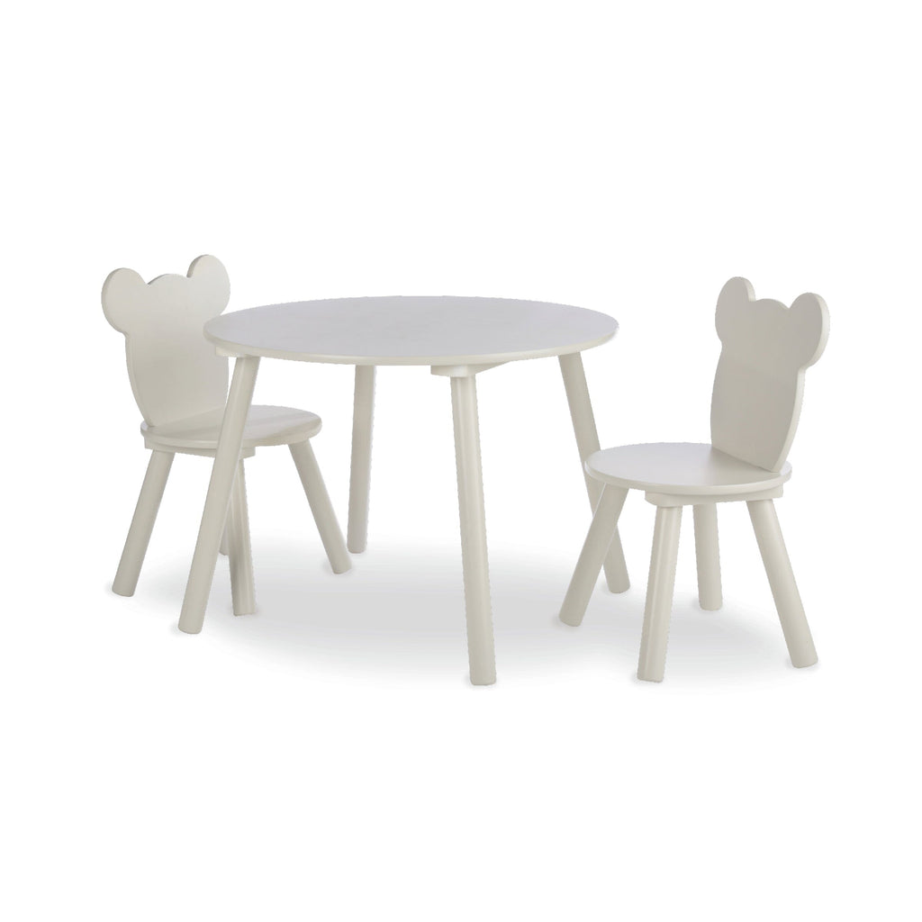 Play House Bear Table & 2 Chairs - Pebble Furniture Singles CuddleCo 