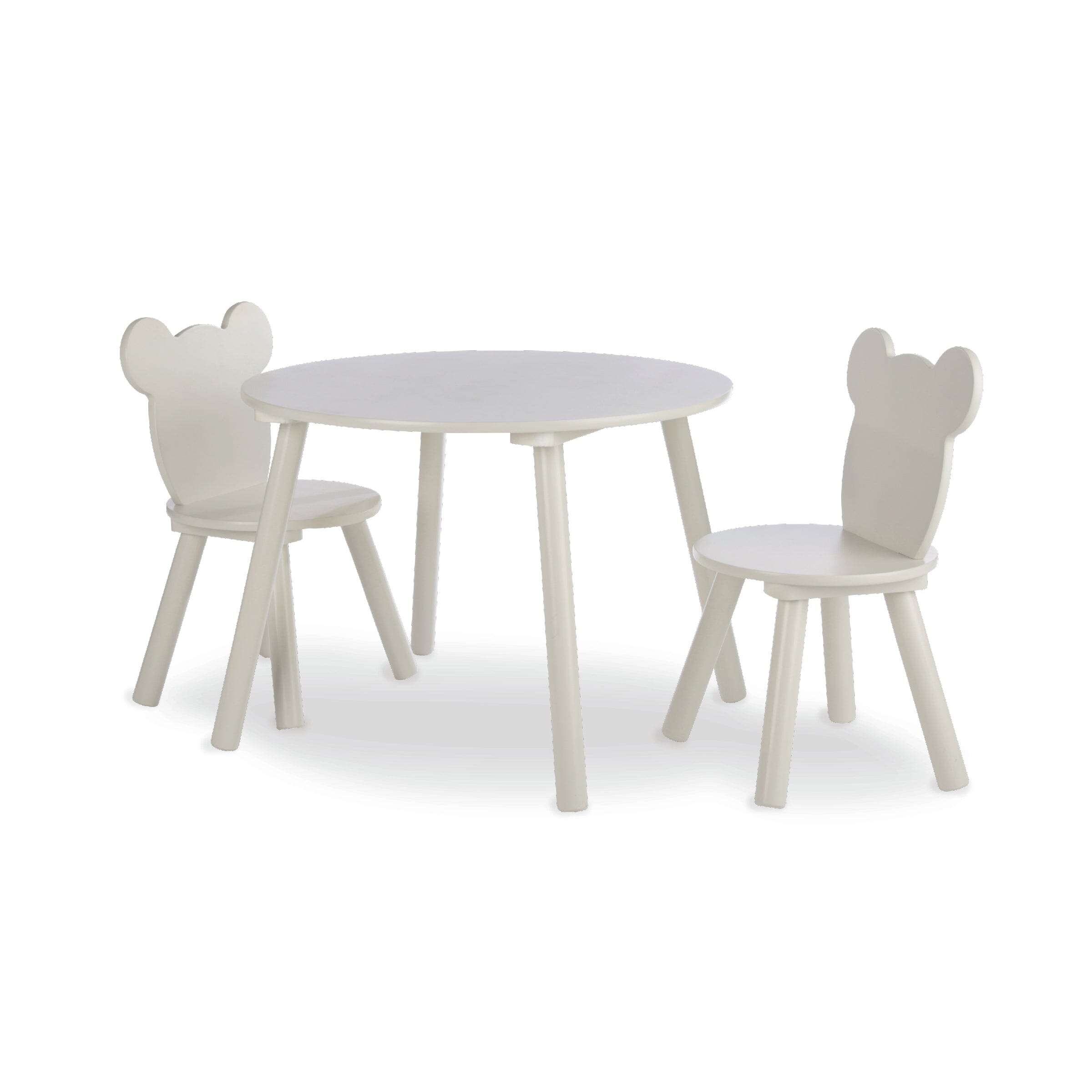 Play House Bear Table & 2 Chairs - Pebble Furniture Singles CuddleCo 