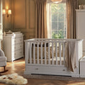 Beaumont 2 Piece Nursery Furniture Set - White Furniture Sets CuddleCo 