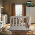Beaumont Cot Bed - White Furniture Singles CuddleCo 