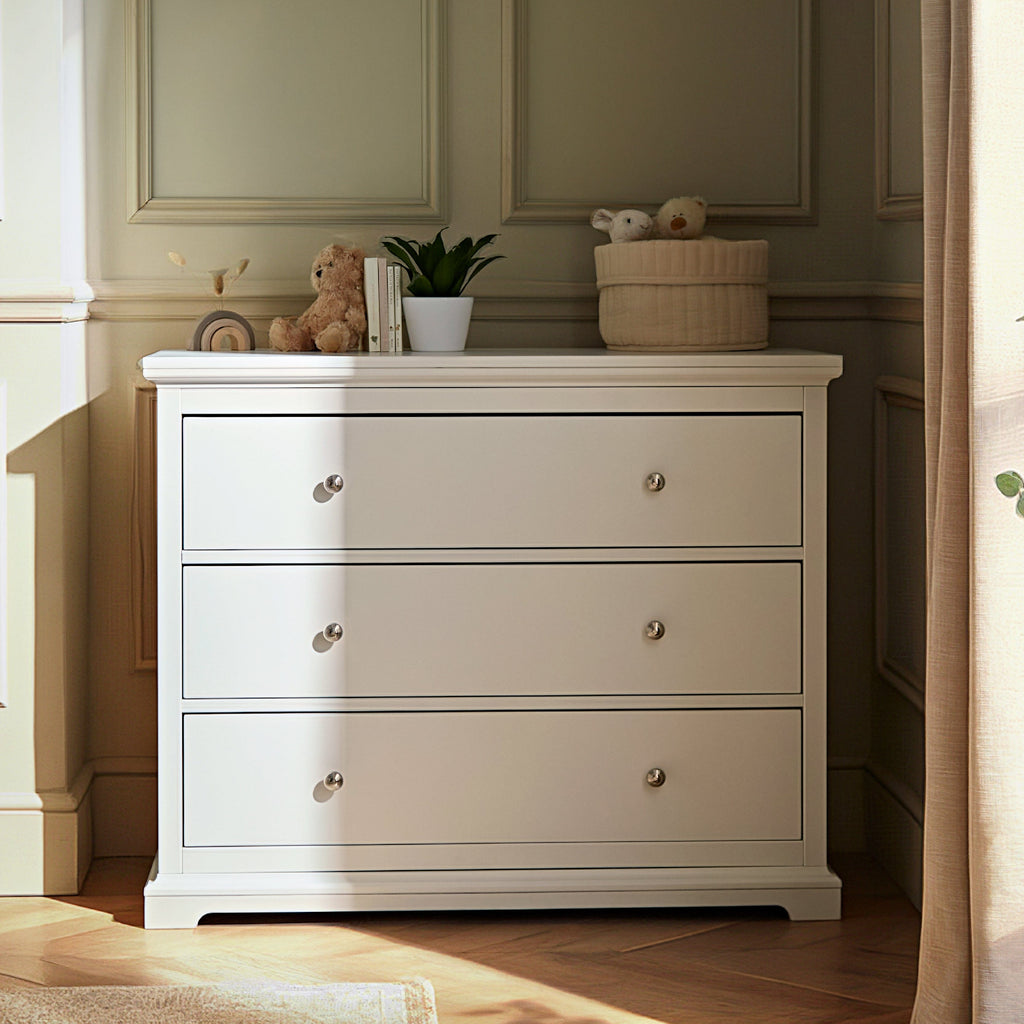 Beaumont Dresser Changer - White Furniture Singles CuddleCo 