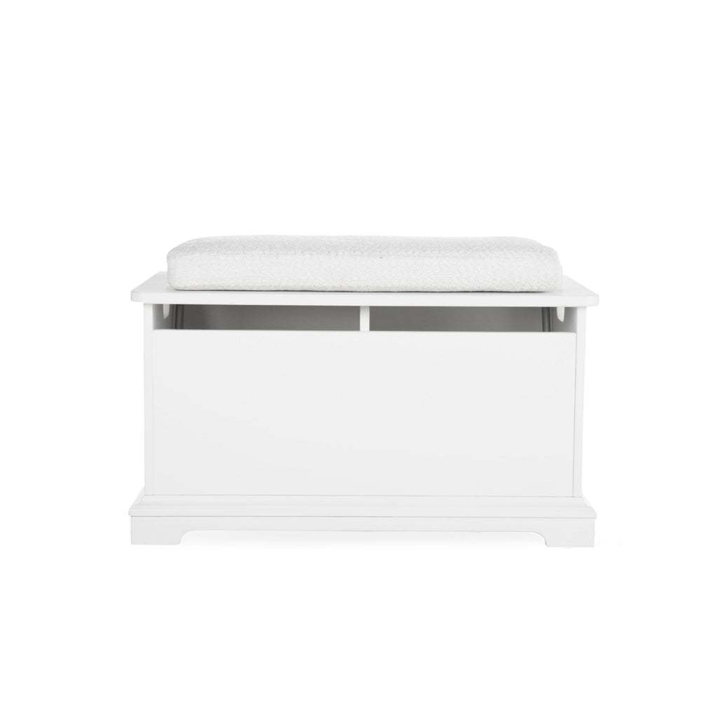 Beaumont Storage Box & Cushion Set - White Furniture Singles CuddleCo 