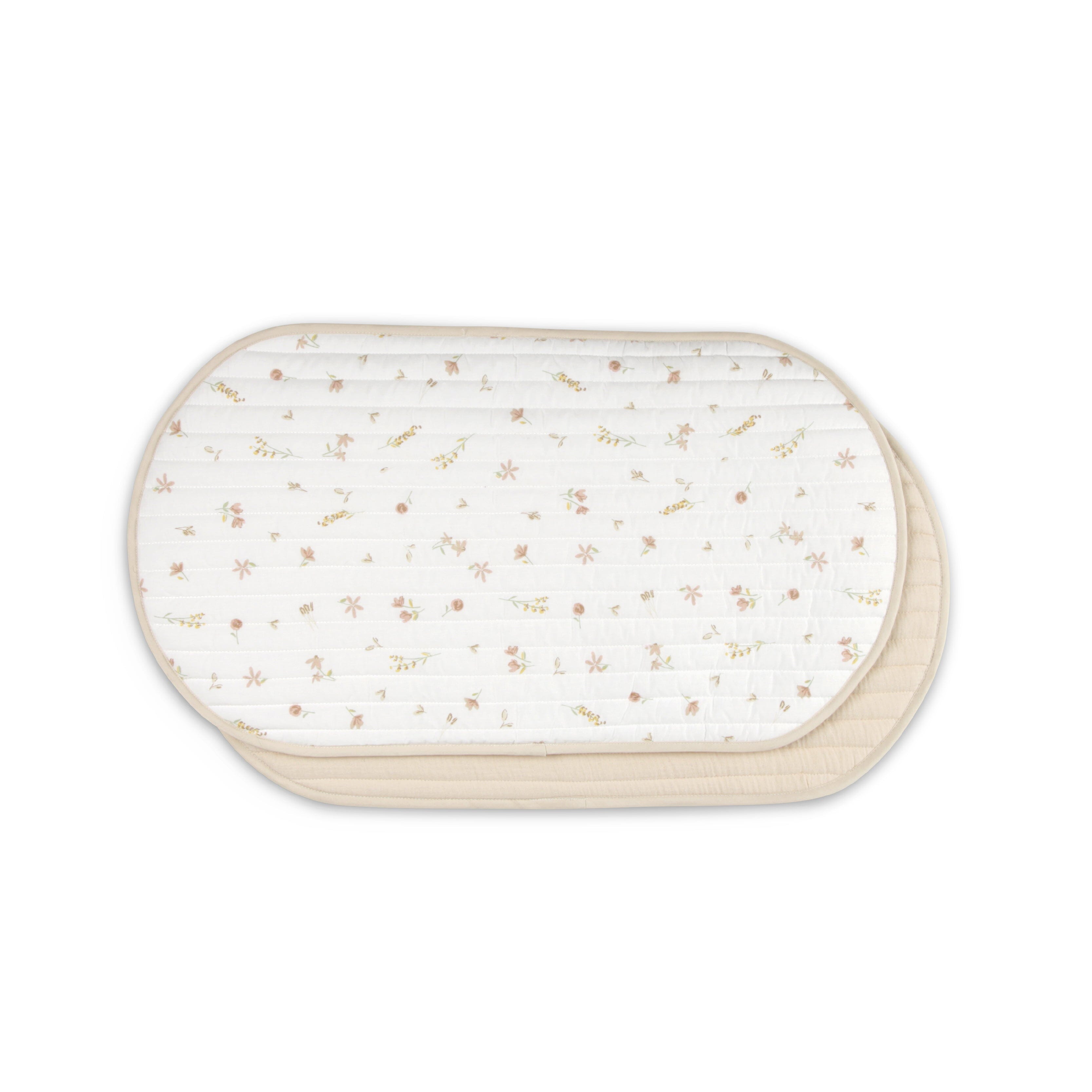 2 Pack Travel Changing Pad - Cashmere Meadow Accessory CuddleCo 