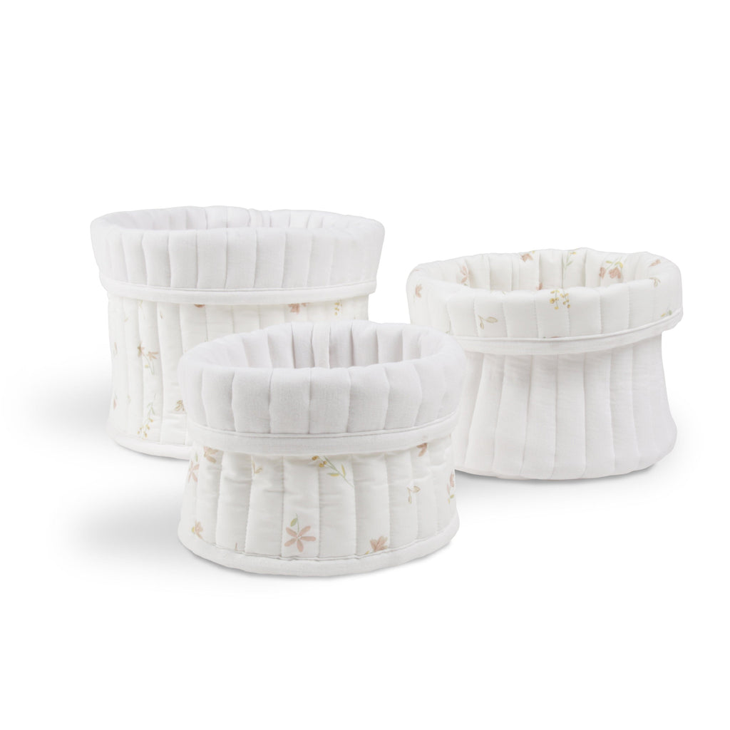 3 Pack Storage Baskets - Cashmere Meadow Accessory CuddleCo 
