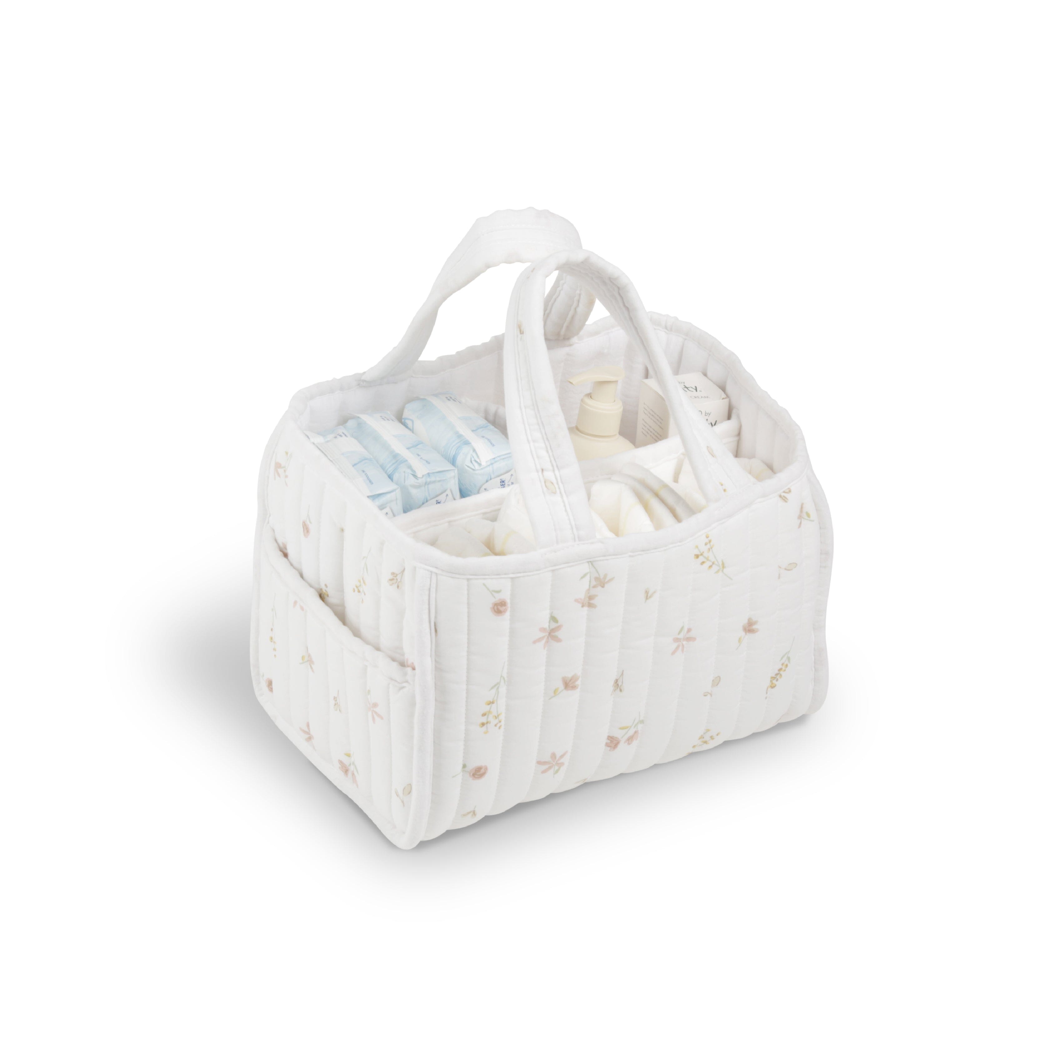 Nappy Caddy Set - Cashmere Meadow Accessory CuddleCo 