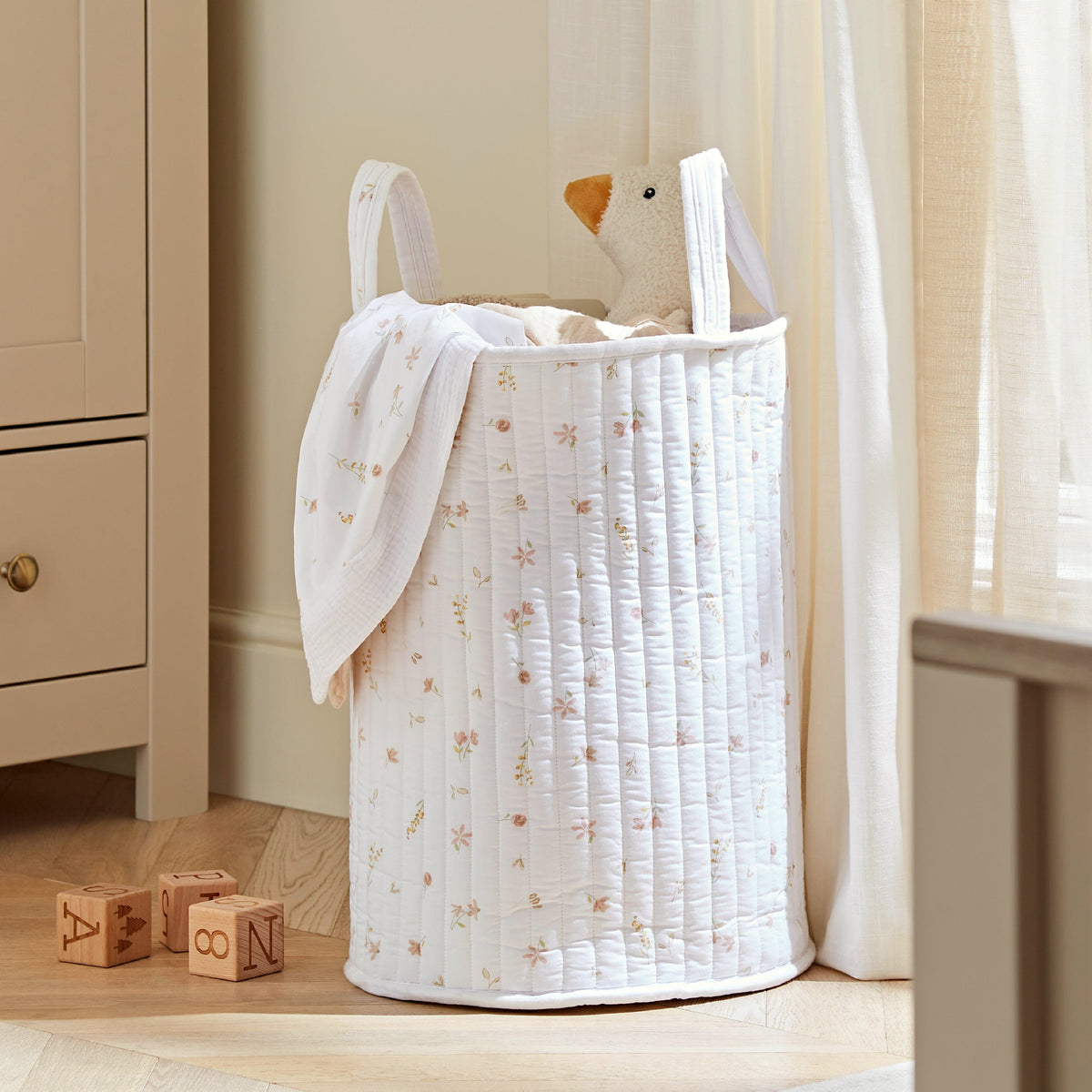Large Storage Basket Cashmere Meadow
