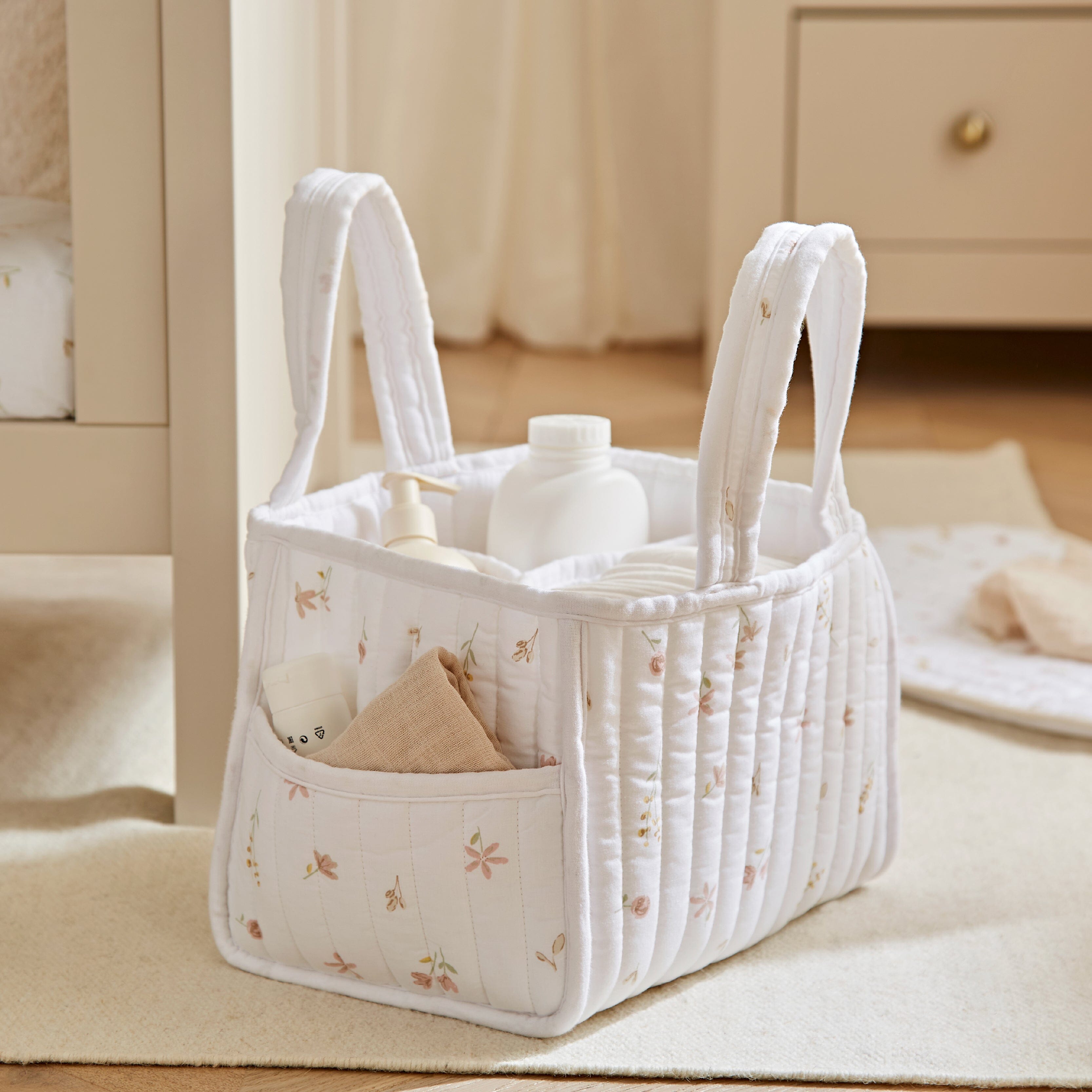 Nappy Caddy - Cashmere Meadow Accessory CuddleCo 