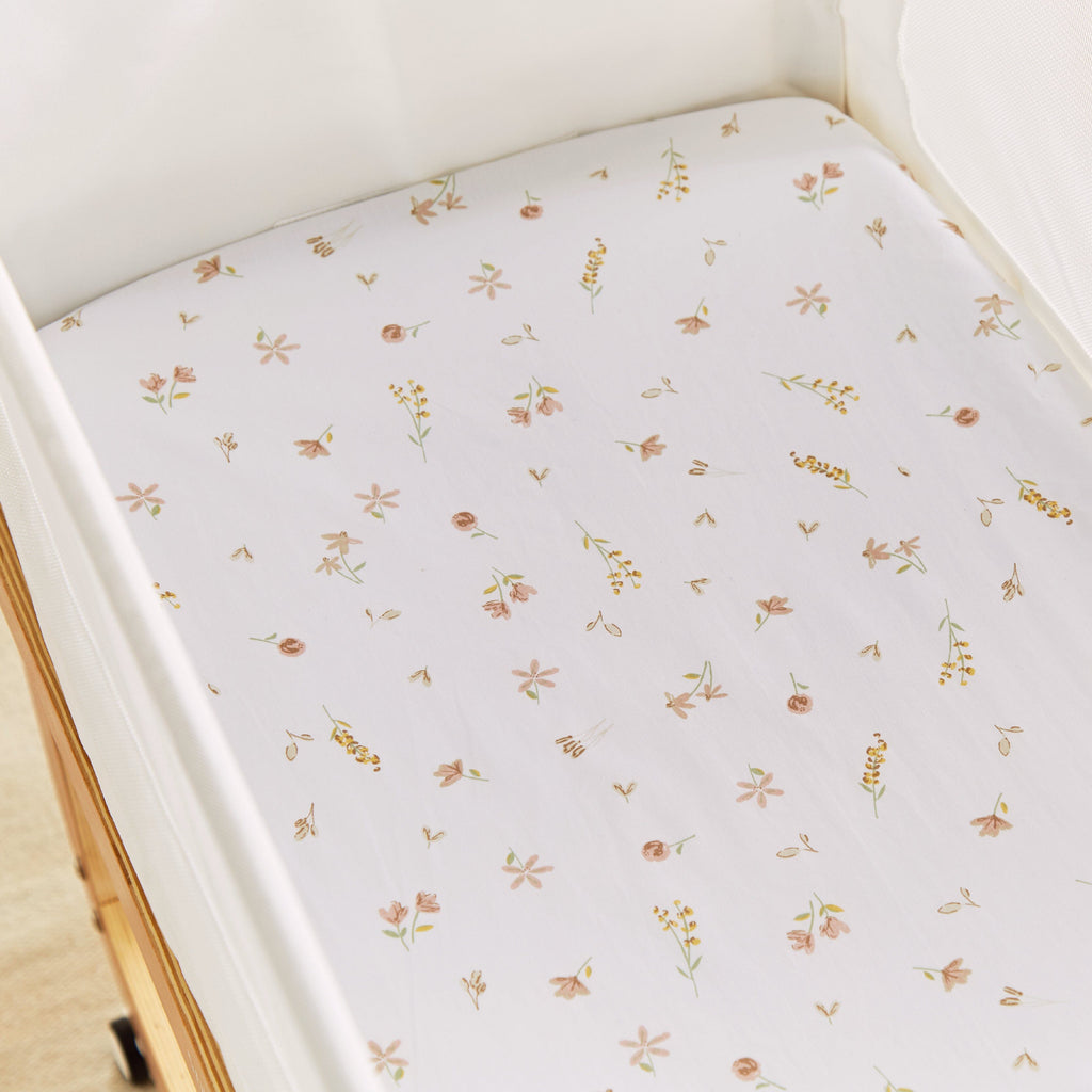 Universal Crib/Co-Sleeper Bedding Set - Cashmere Meadow Accessory CuddleCo 