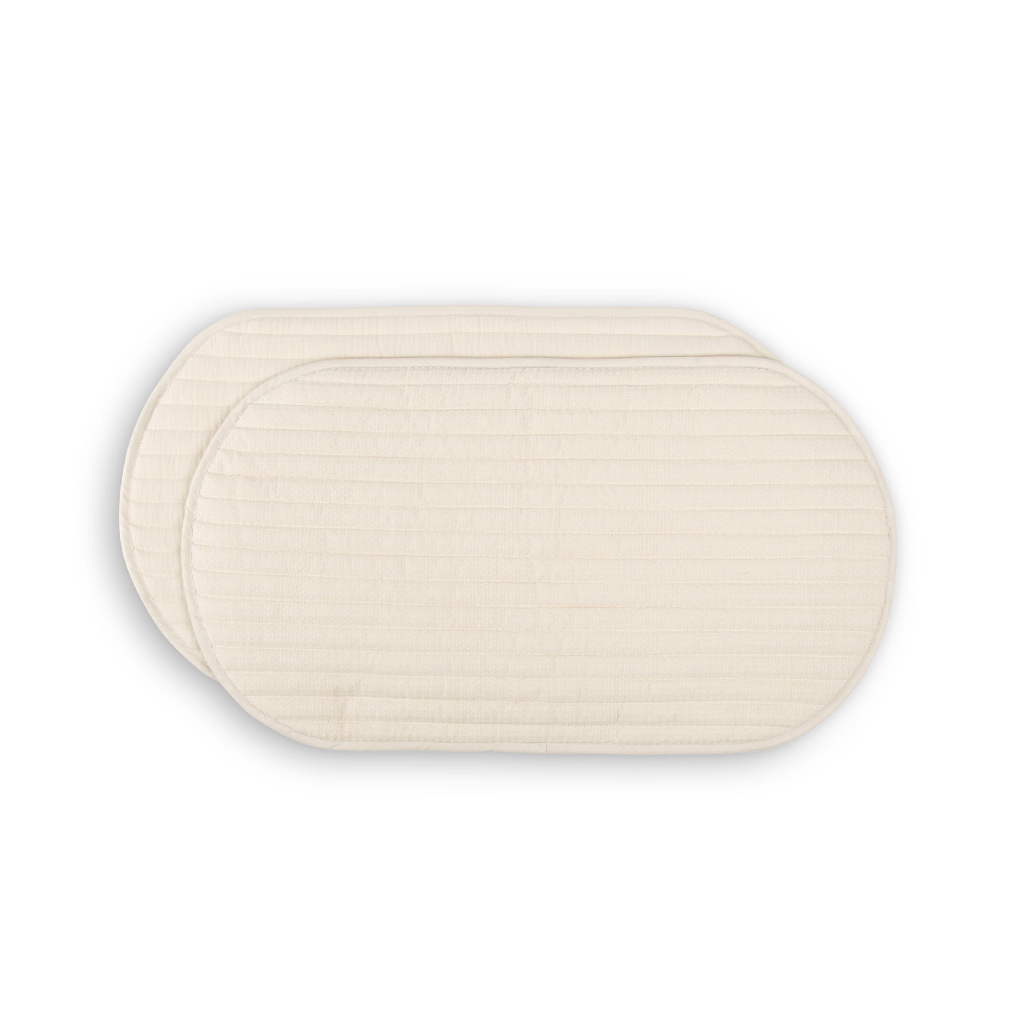 2 Pack Travel Changing Pad - Cashmere Waffle Accessory CuddleCo 