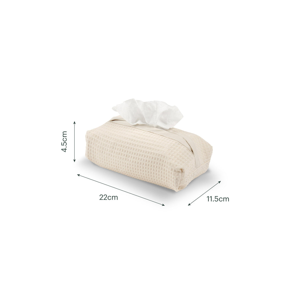 Nappy Caddy Set - Cashmere Waffle Accessory CuddleCo 