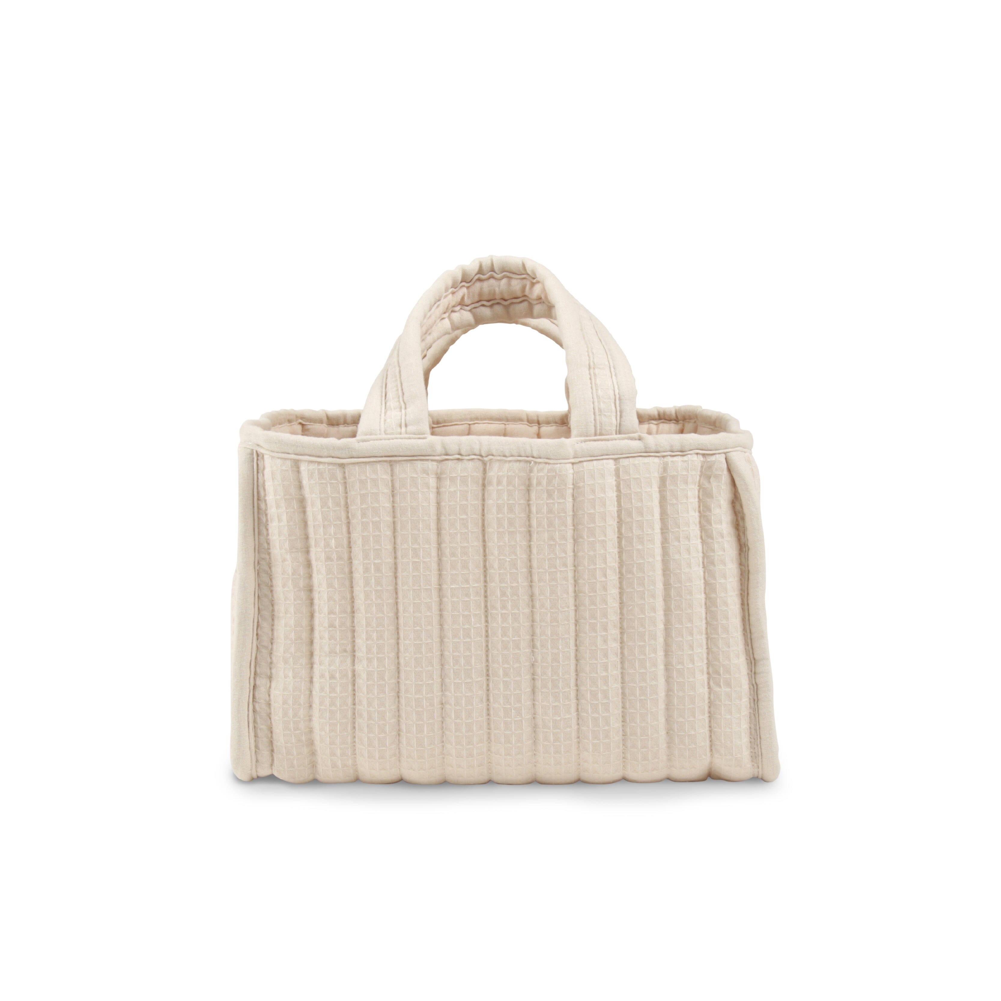 Nappy Caddy - Cashmere Waffle Accessory CuddleCo 