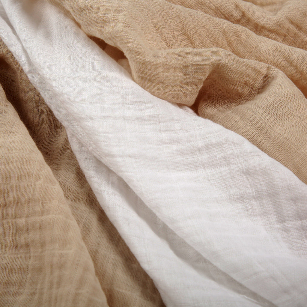 Universal Crib/Co-Sleeper Bedding Set - Cashmere Waffle Accessory CuddleCo 