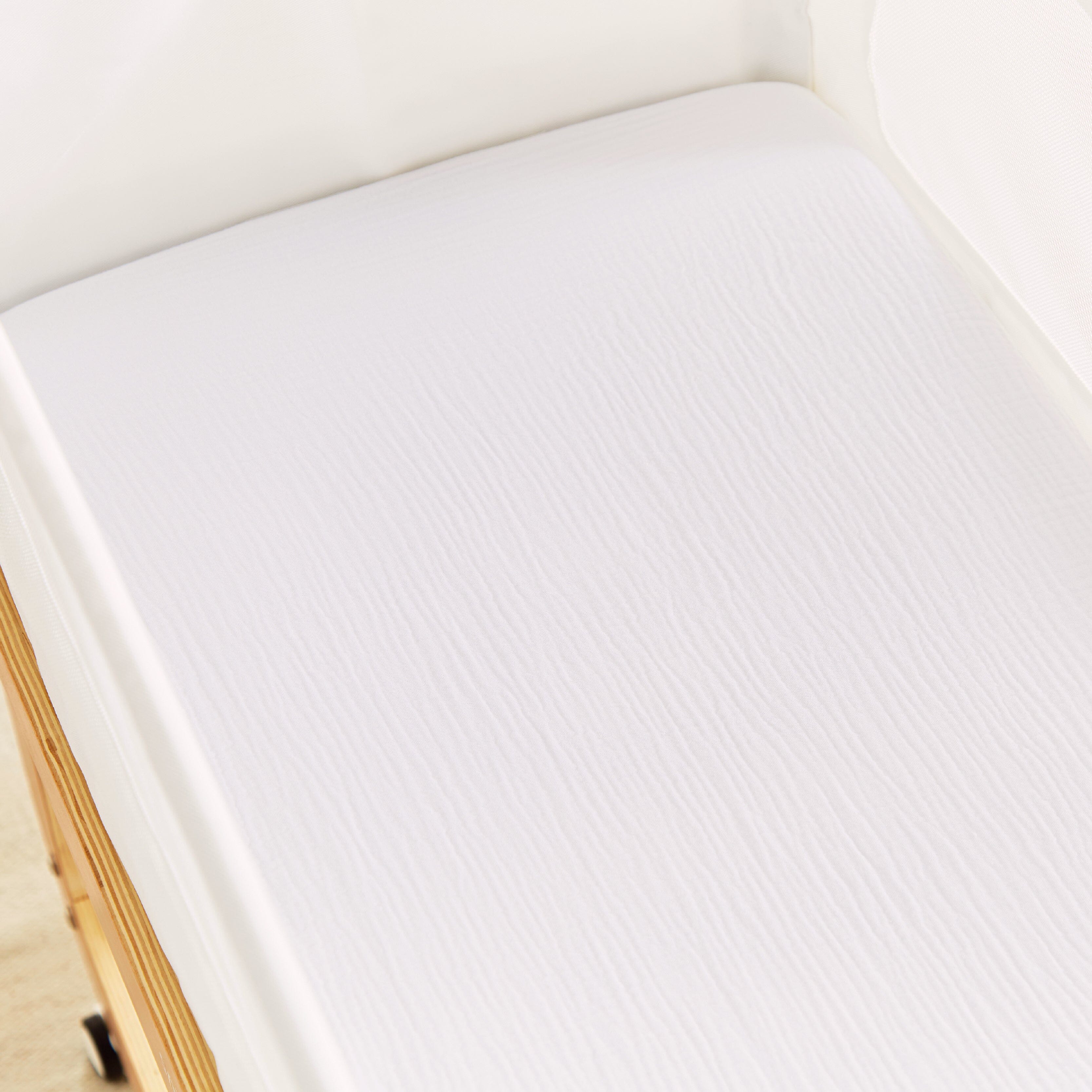 2 Pack Universal Crib/Co-Sleeper Sheets - Cashmere Waffle Accessory CuddleCo 
