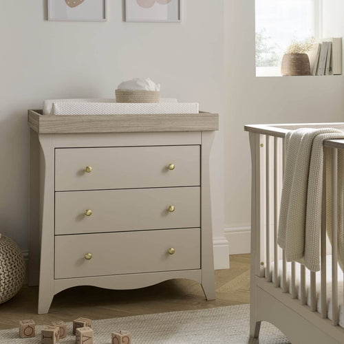 Clara Dresser Changer - Cashmere & Ash Furniture Singles CuddleCo 