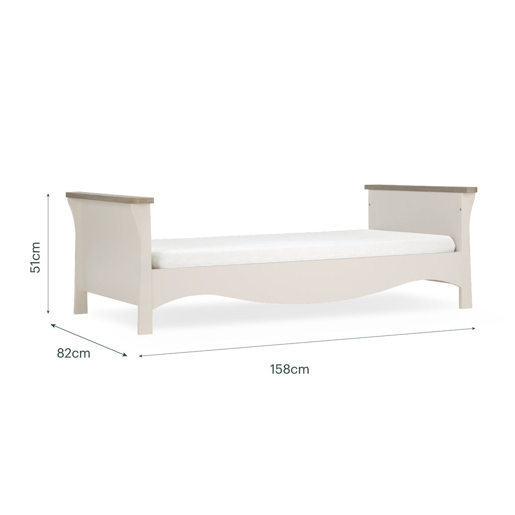 Clara Toddler Bed - Cashmere & Ash Toddler Bed CuddleCo 