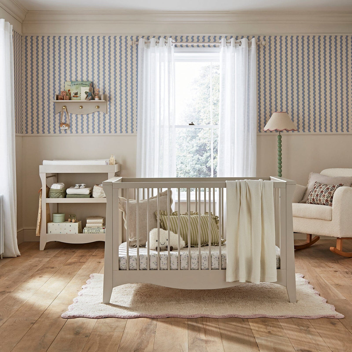 Clara Mini 2 Piece Nursery Furniture Set Cashmere