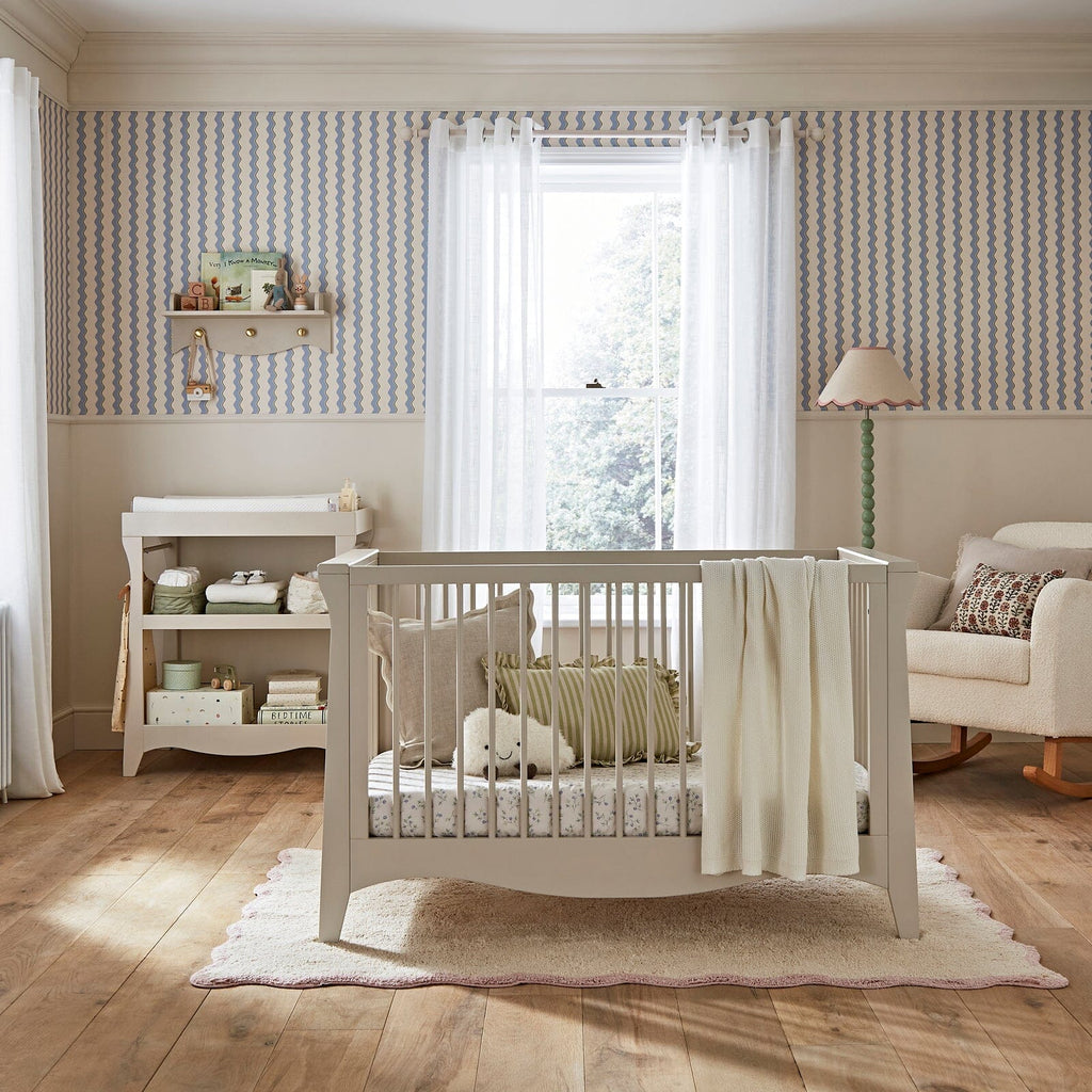 Clara Mini 2 Piece Nursery Furniture Set - Cashmere Furniture Sets CuddleCo 