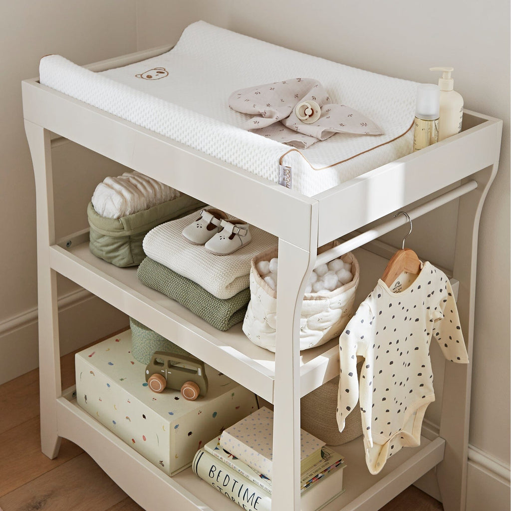 Clara Mini 2 Piece Nursery Furniture Set - Cashmere Furniture Sets CuddleCo 