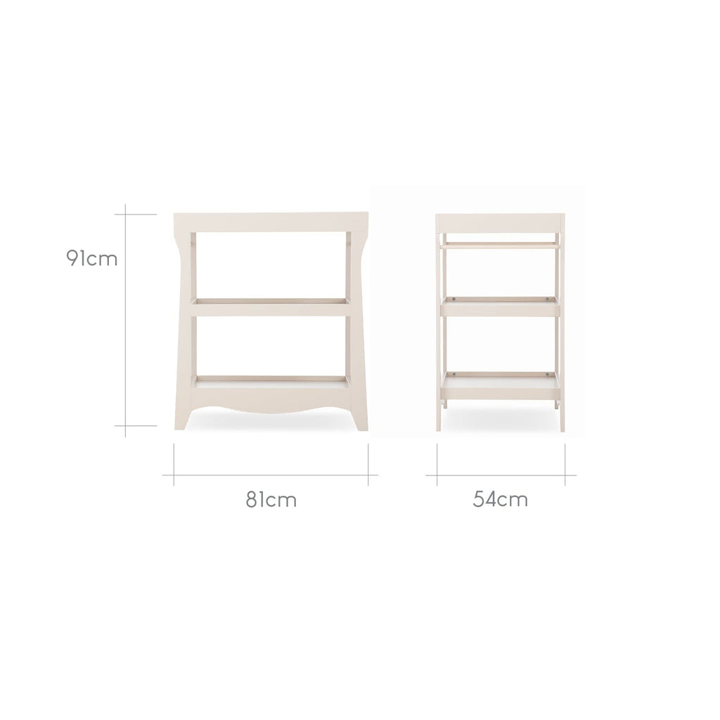 Clara Mini 2 Piece Nursery Furniture Set - Cashmere Furniture Sets CuddleCo 