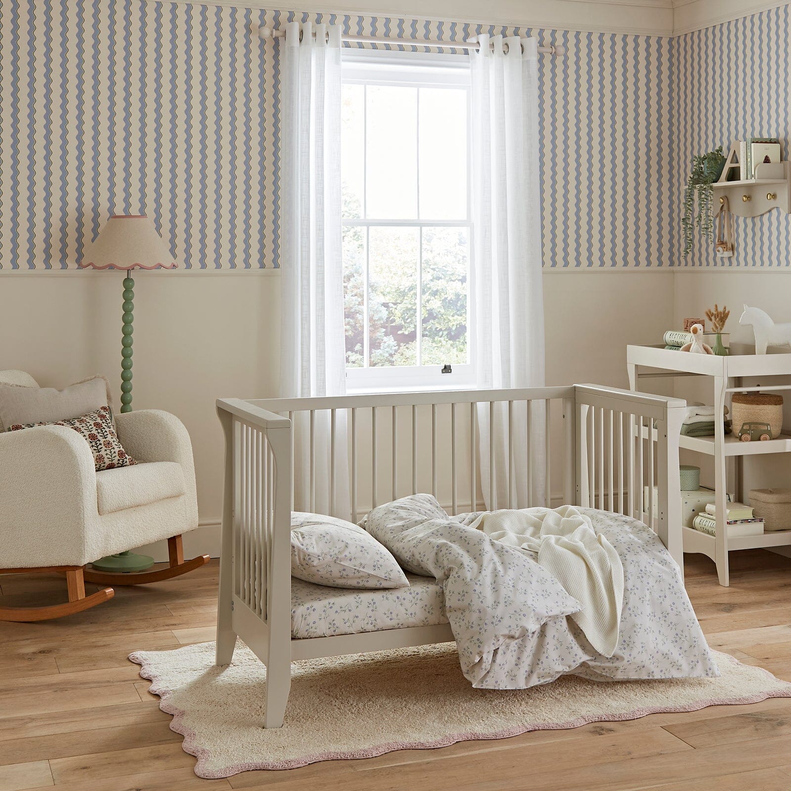 Clara Mini 2 Piece Nursery Furniture Set - Cashmere Furniture Sets CuddleCo 