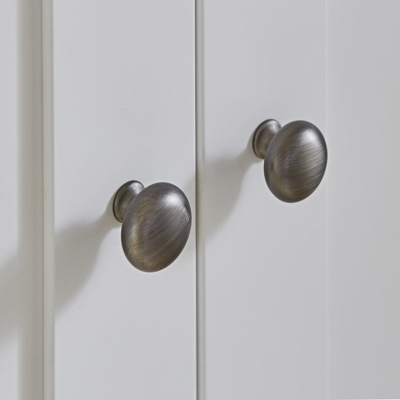 Clara 2 Door Double Wardrobe - White & Ash Furniture Singles CuddleCo 