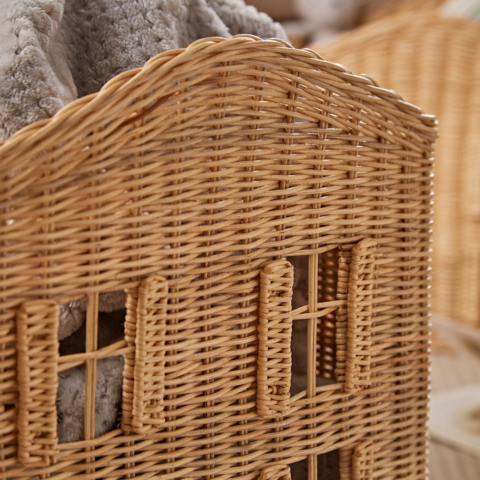 Country Cottage Storage Baskets - Set of 3 CuddleCo 