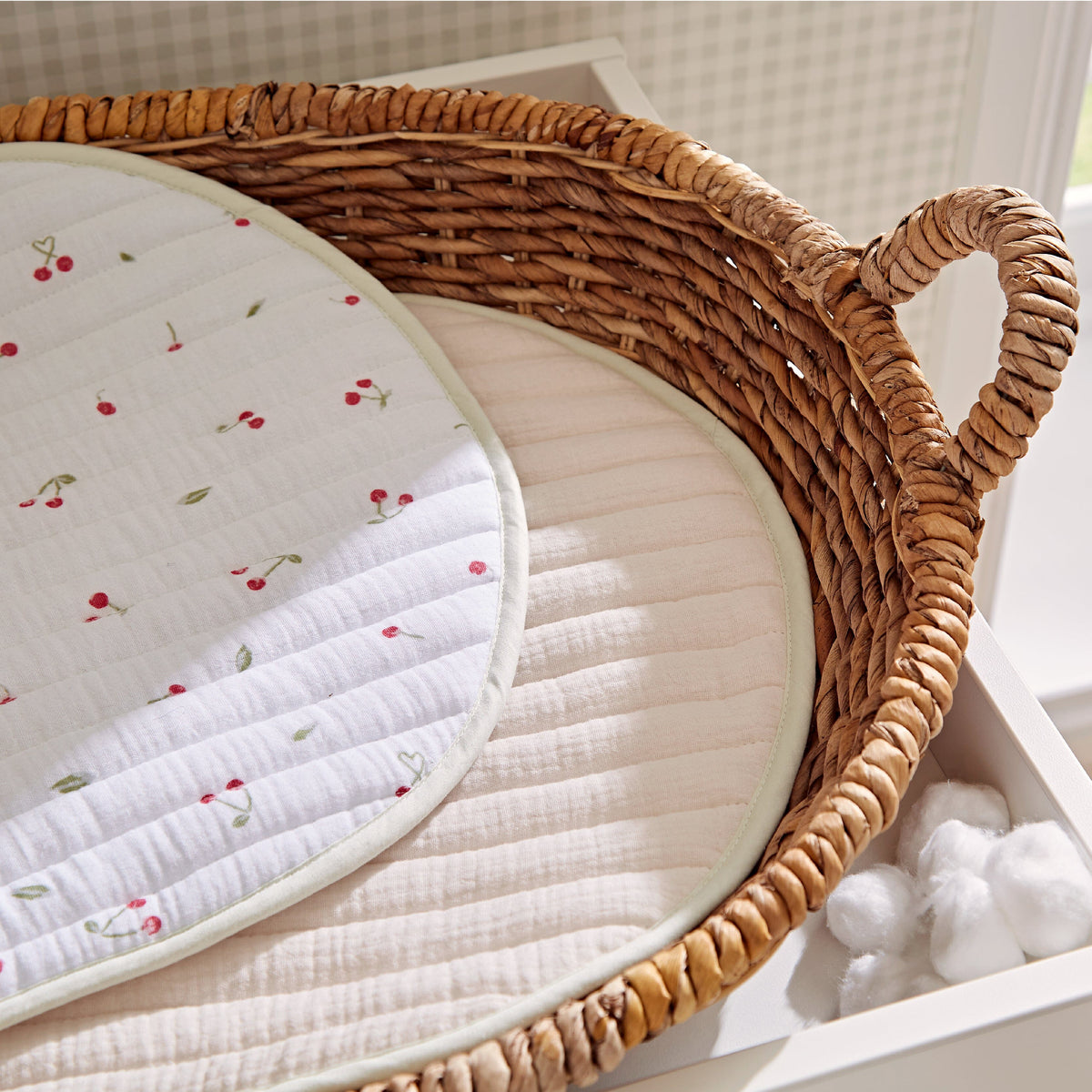 2 Pack Travel Changing Pad Ditsy Cherry