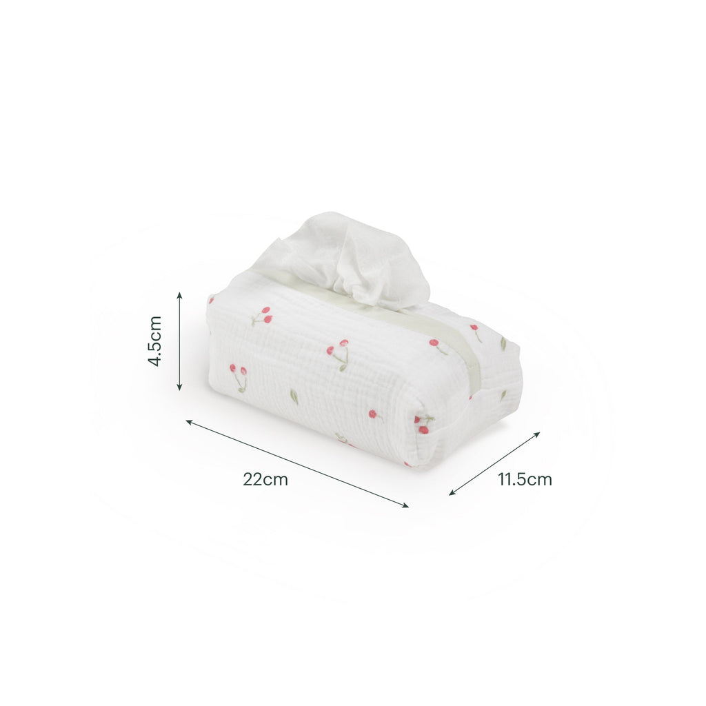 Nappy Caddy Set - Ditsy Cherry Accessory CuddleCo 