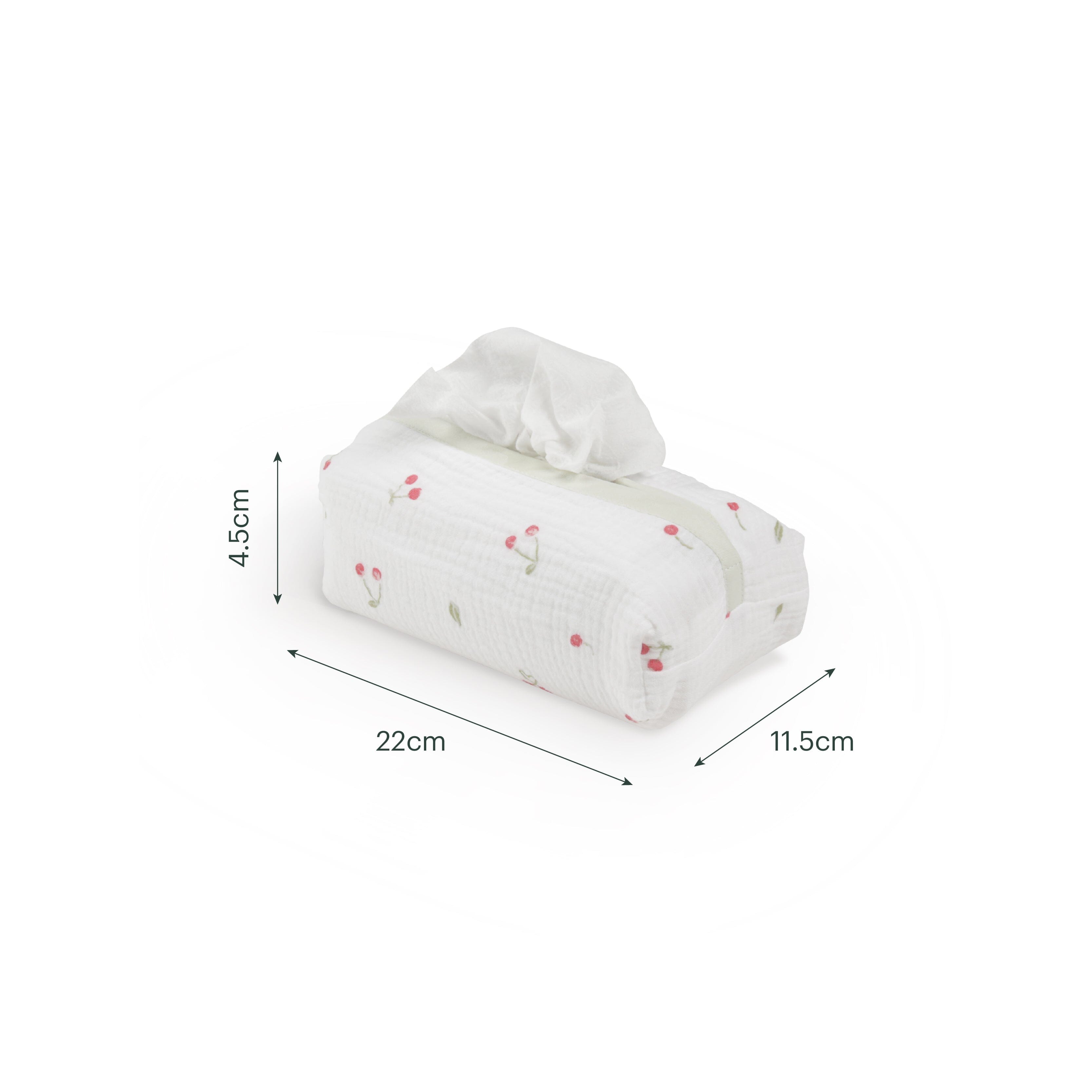 Nappy Caddy Set - Ditsy Cherry Accessory CuddleCo 
