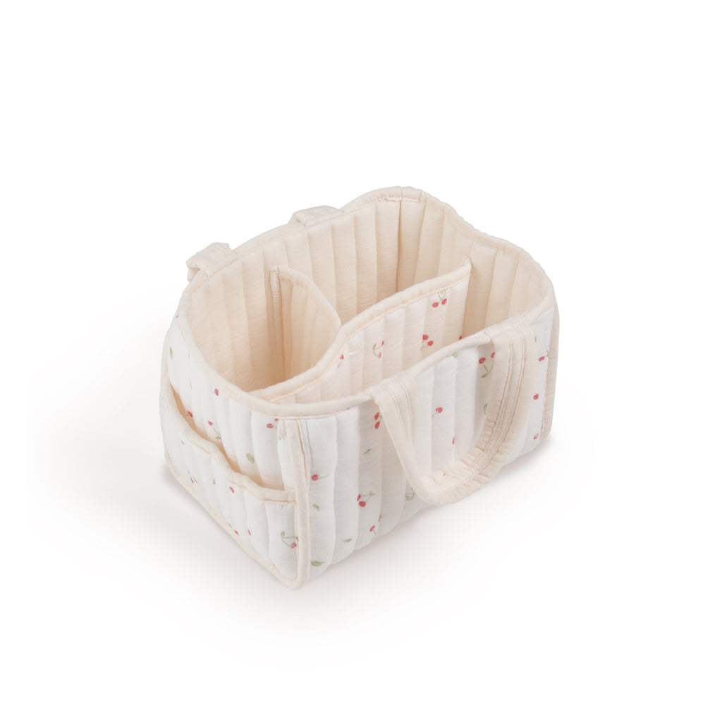 Nappy Caddy Set - Ditsy Cherry Accessory CuddleCo 
