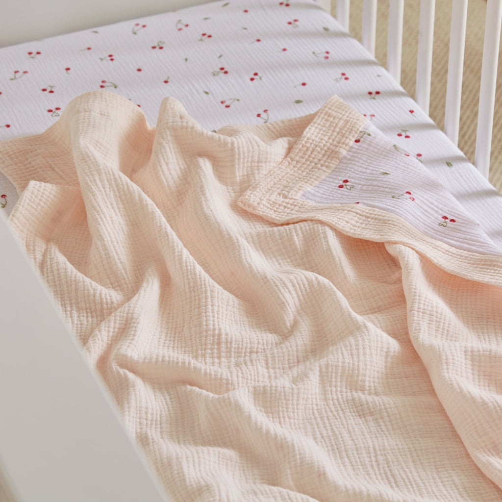 Comforter Blanket - Ditsy Cherry Accessory CuddleCo 