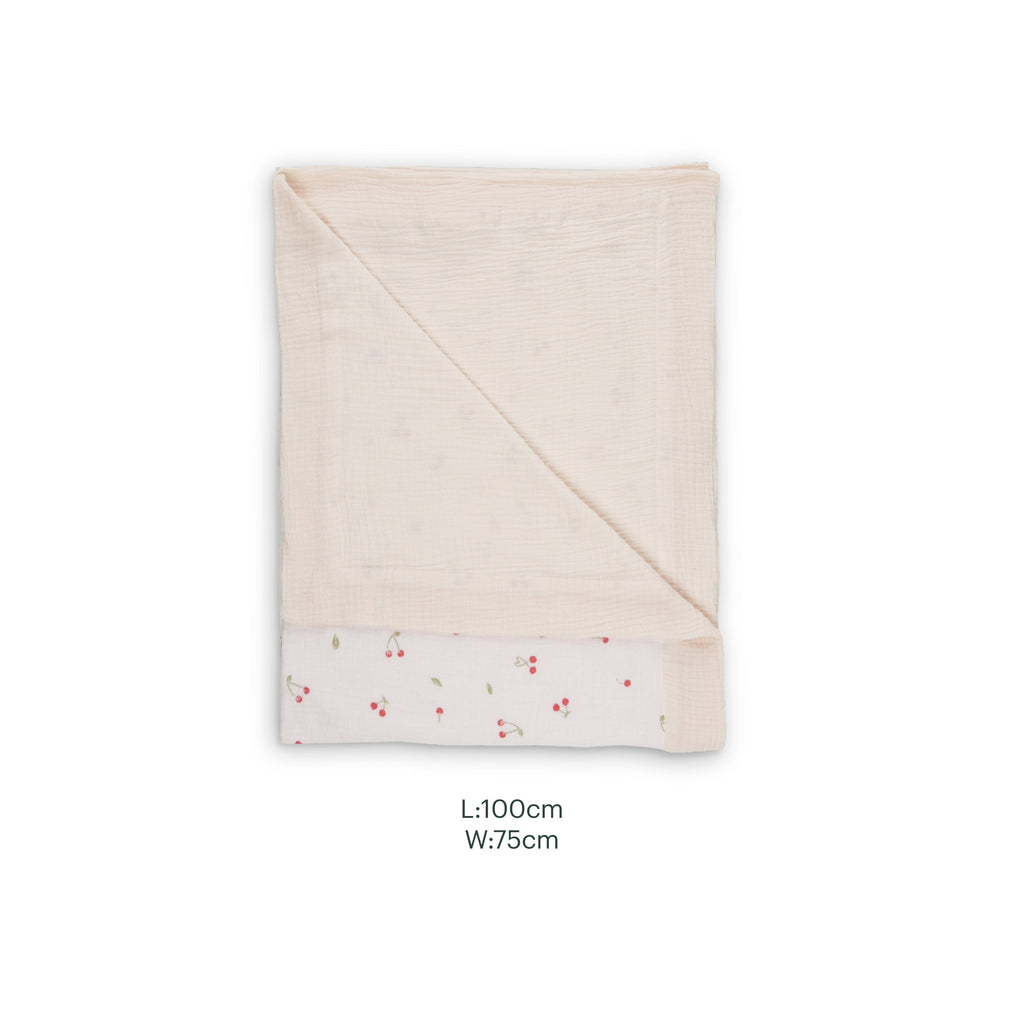 Comforter Blanket - Ditsy Cherry Accessory CuddleCo 