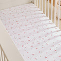 2 Pack Cot Bed Sheets - Ditsy Cherry Accessory CuddleCo 