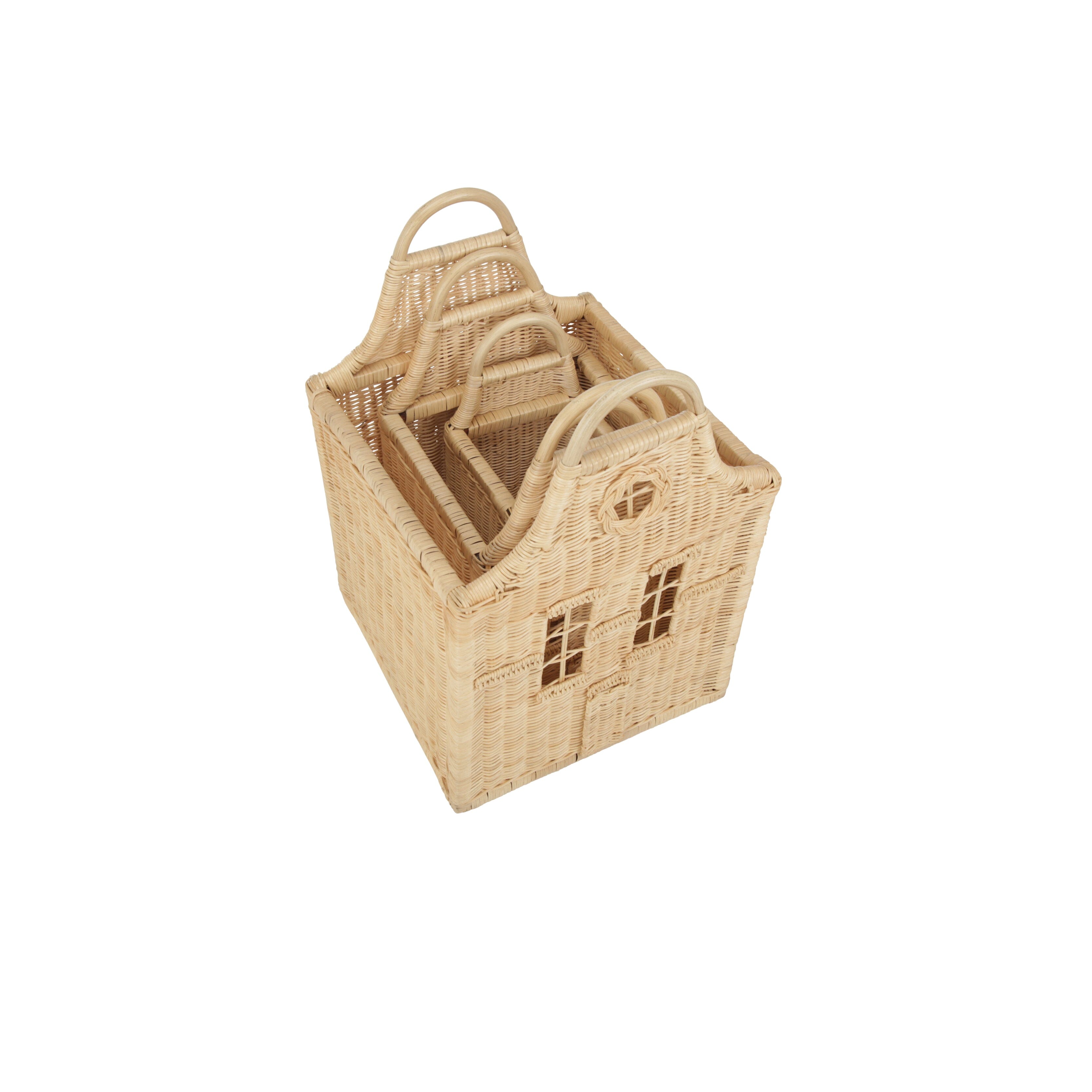 Dutch House Storage Baskets - Set of 3 Decor CuddleCo 