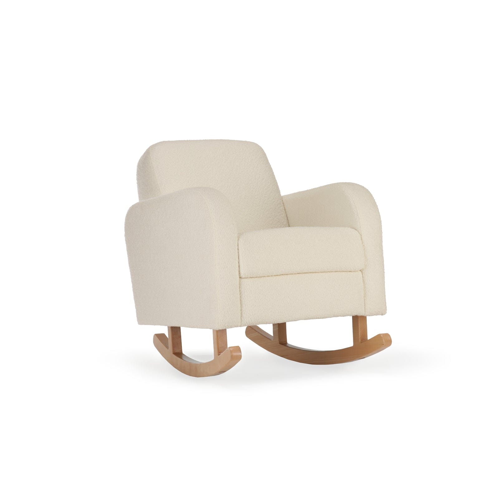 Etta Boucle Nursing Chair - Off White Furniture Singles CuddleCo 