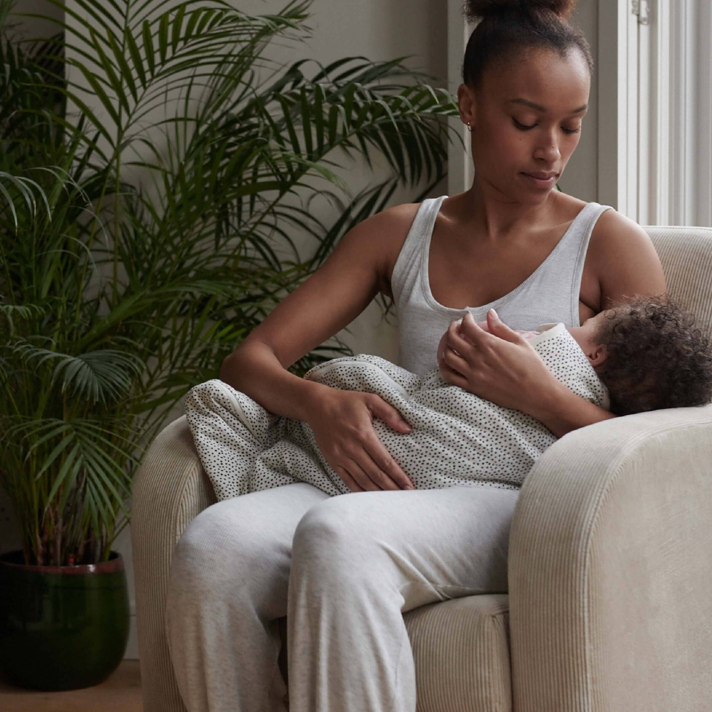 Etta Nursing Chair - Sand Furniture Singles CuddleCo 